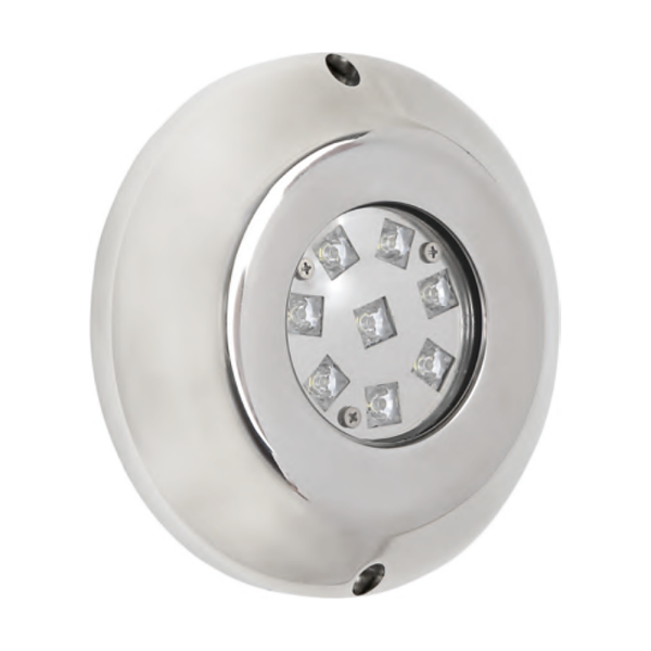 AL 2071 Stainless Steel Surface-Mount LED Pool Light (Ø139 mm)