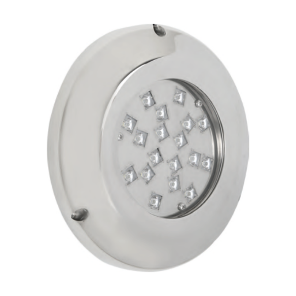 AL 2081 Stainless Steel Surface-Mount LED Pool Light (Ø179 mm)