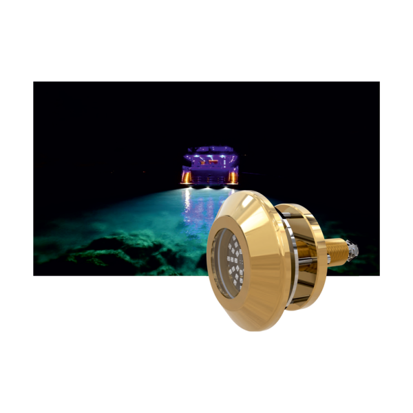 AL UWL302 THS Slim Underwater Boat Light (Ø25 mm Cut-Out, Medium)