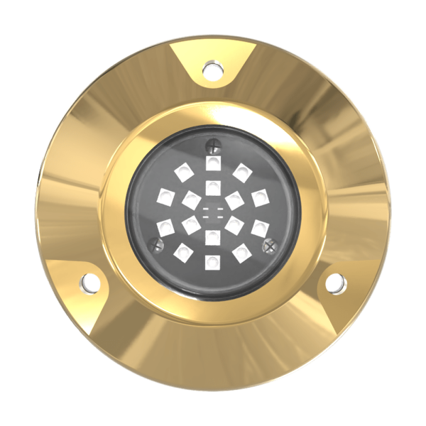 AL UWL301 SM Surface-Mount Bronze Underwater Boat Light (Ø88 mm)
