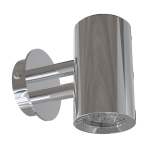 AL 3265 Round One-Way Stainless Steel Outdoor Wall Light