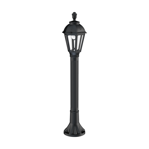 AL 4130-106 Begonya Reçine Direkli Bahçe Feneri (106 CM)